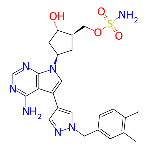 Chemical structure of BindingDB Monomer ID 321054