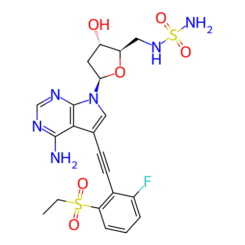 Chemical structure of BindingDB Monomer ID 321057
