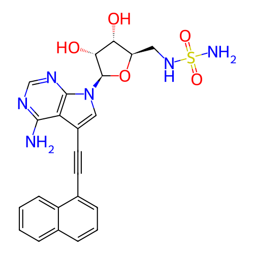 Chemical structure of BindingDB Monomer ID 321060