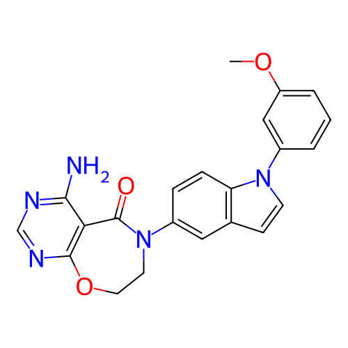 Chemical structure of BindingDB Monomer ID 321135