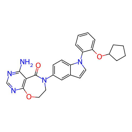 Chemical structure of BindingDB Monomer ID 321150