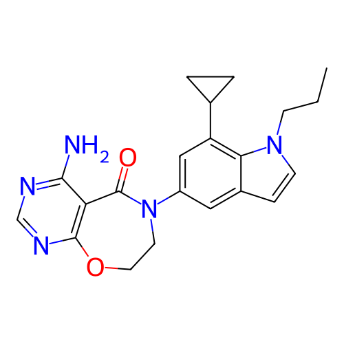 Chemical structure of BindingDB Monomer ID 321155