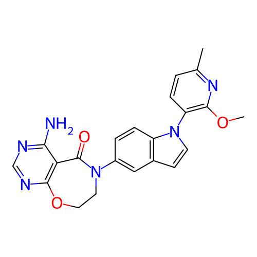 Chemical structure of BindingDB Monomer ID 321164