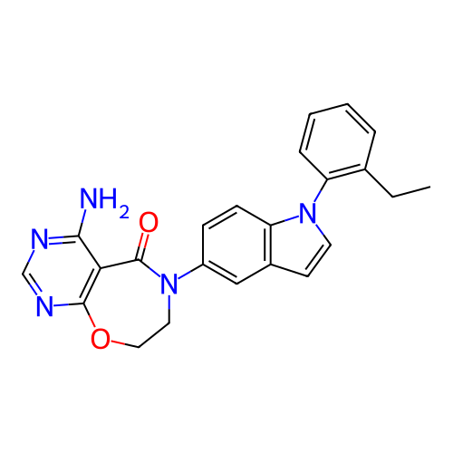 Chemical structure of BindingDB Monomer ID 321166