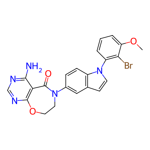 Chemical structure of BindingDB Monomer ID 321169