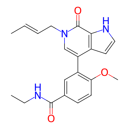 Chemical structure of BindingDB Monomer ID 321392