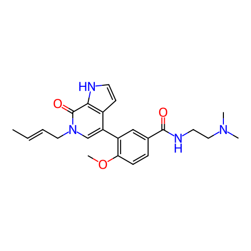 Chemical structure of BindingDB Monomer ID 321396