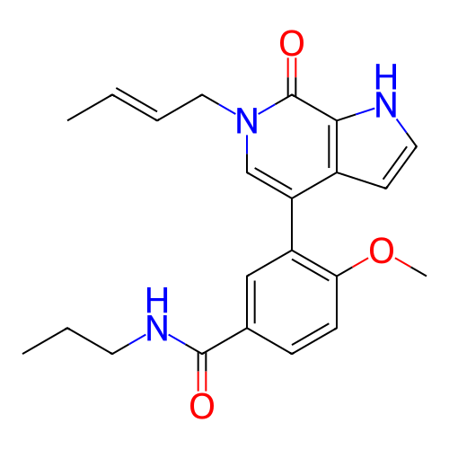Chemical structure of BindingDB Monomer ID 321398