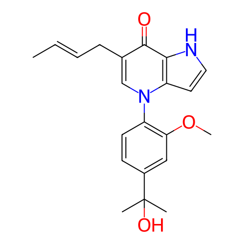 Chemical structure of BindingDB Monomer ID 321400