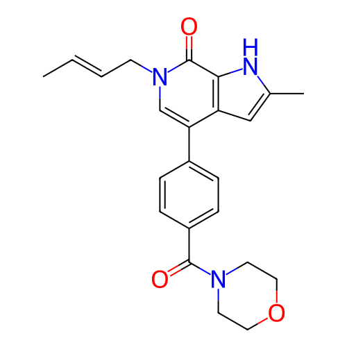Chemical structure of BindingDB Monomer ID 321407