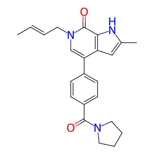 Chemical structure of BindingDB Monomer ID 321408