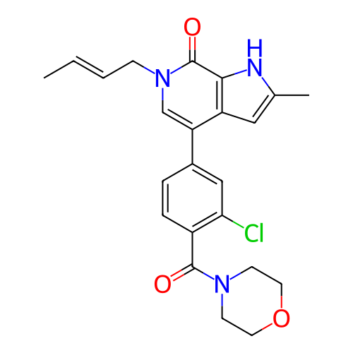 Chemical structure of BindingDB Monomer ID 321412