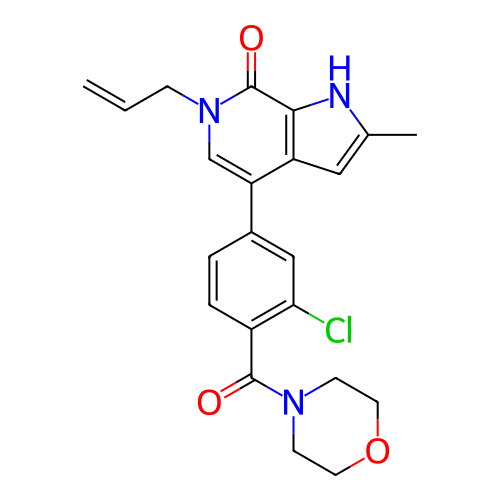 Chemical structure of BindingDB Monomer ID 321417