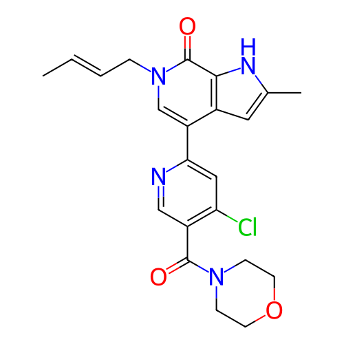 Chemical structure of BindingDB Monomer ID 321420
