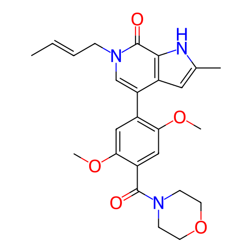 Chemical structure of BindingDB Monomer ID 321424