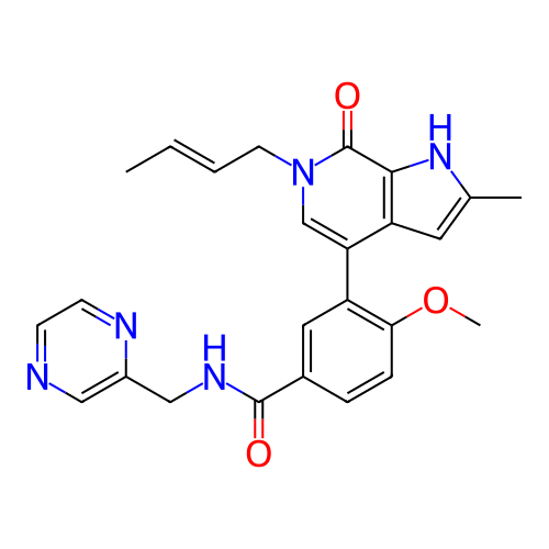 Chemical structure of BindingDB Monomer ID 321425