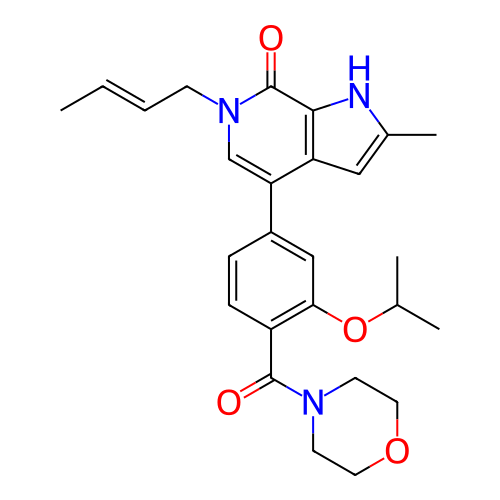 Chemical structure of BindingDB Monomer ID 321430