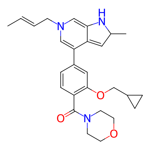 Chemical structure of BindingDB Monomer ID 321431