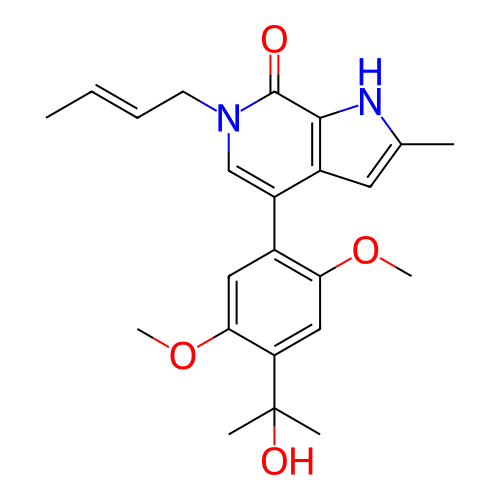 Chemical structure of BindingDB Monomer ID 321437
