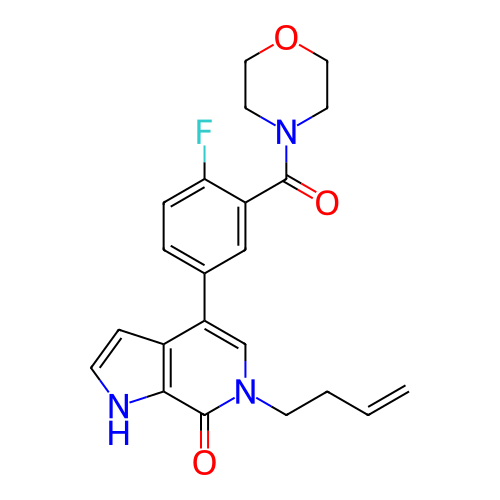 Chemical structure of BindingDB Monomer ID 321462