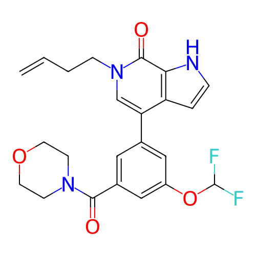 Chemical structure of BindingDB Monomer ID 321463