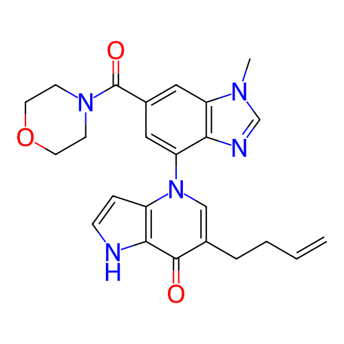 Chemical structure of BindingDB Monomer ID 321470