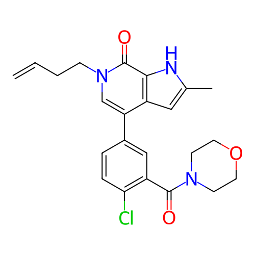 Chemical structure of BindingDB Monomer ID 321474