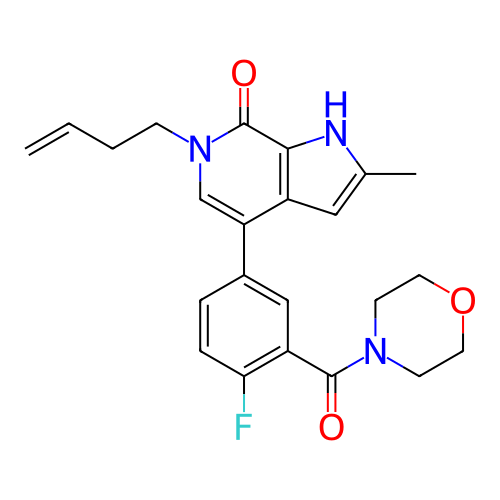 Chemical structure of BindingDB Monomer ID 321476