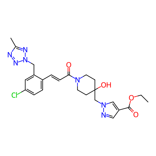 Chemical structure of BindingDB Monomer ID 321899