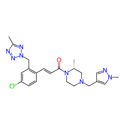 Chemical structure of BindingDB Monomer ID 321966