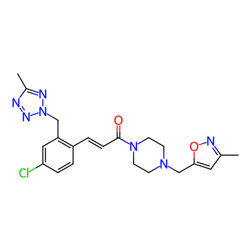 Chemical structure of BindingDB Monomer ID 322045