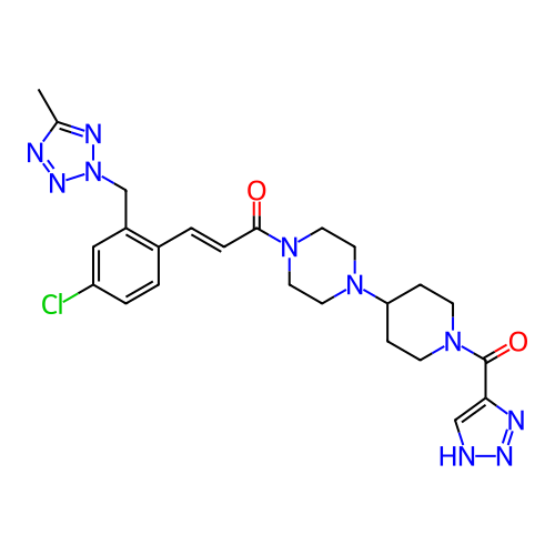 Chemical structure of BindingDB Monomer ID 322061