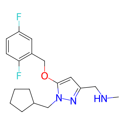 Chemical structure of BindingDB Monomer ID 322083