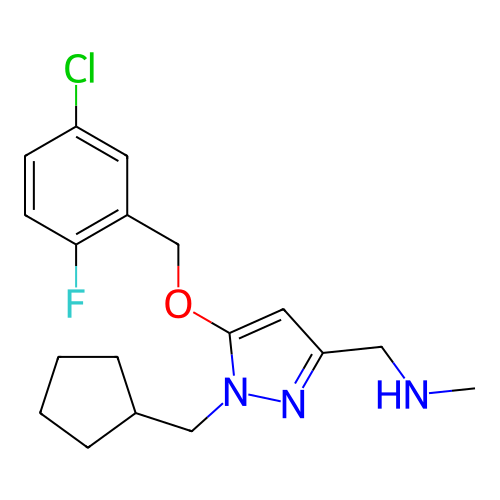 Chemical structure of BindingDB Monomer ID 322084