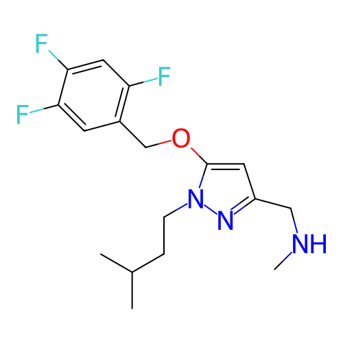 Chemical structure of BindingDB Monomer ID 322100
