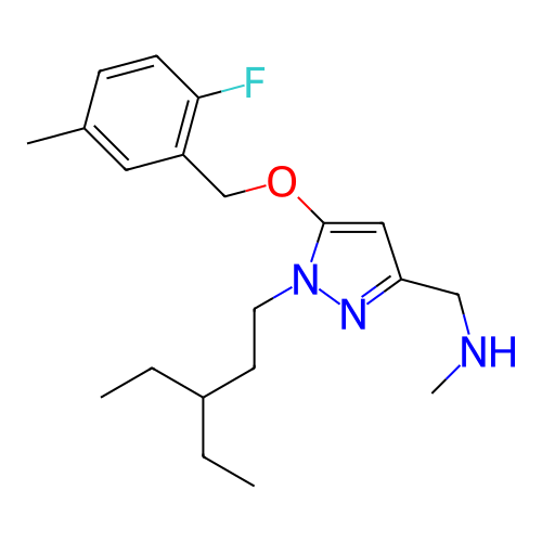 Chemical structure of BindingDB Monomer ID 322118