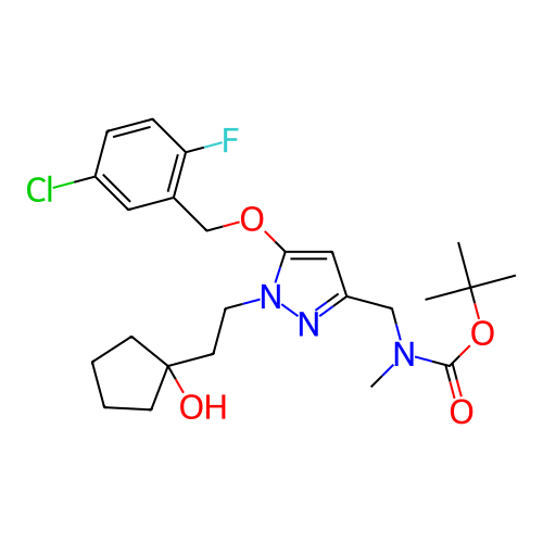 Chemical structure of BindingDB Monomer ID 322122
