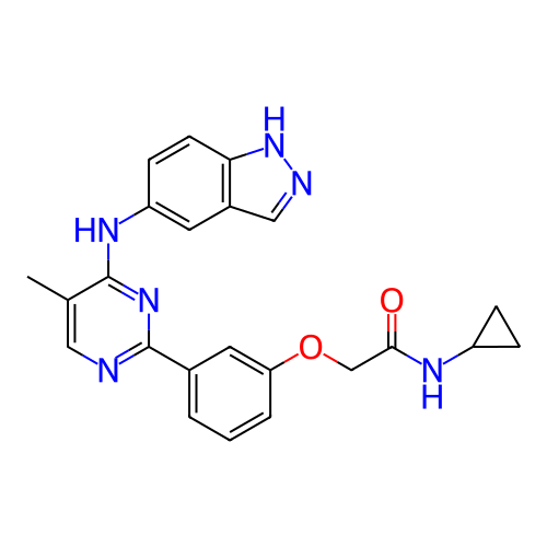 Chemical structure of BindingDB Monomer ID 322153