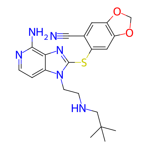 Chemical structure of BindingDB Monomer ID 323473