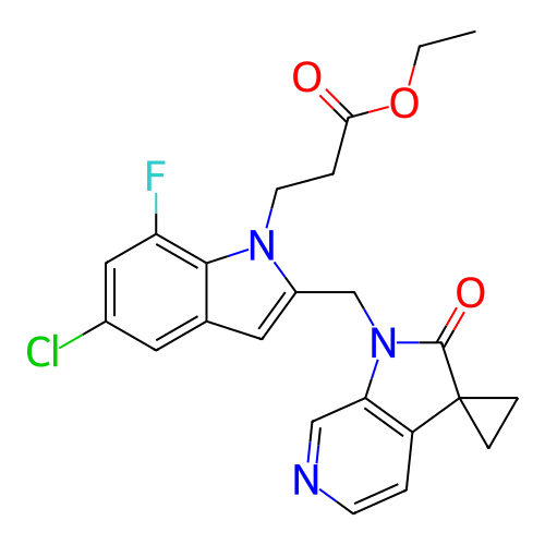 Chemical structure of BindingDB Monomer ID 324697