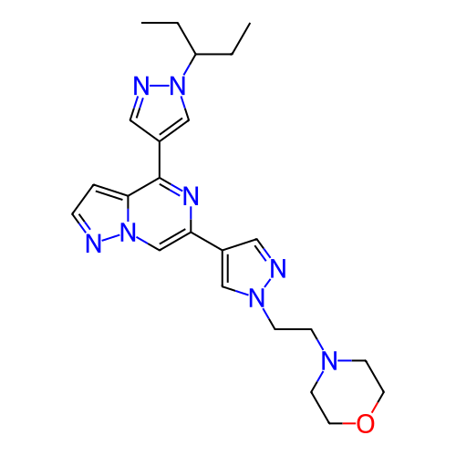 Chemical structure of BindingDB Monomer ID 325341