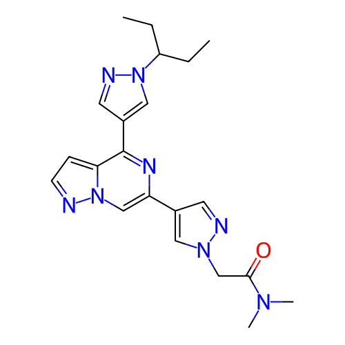 Chemical structure of BindingDB Monomer ID 325343