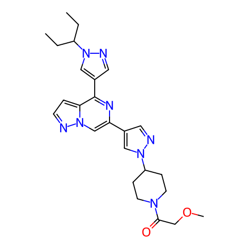 Chemical structure of BindingDB Monomer ID 325371
