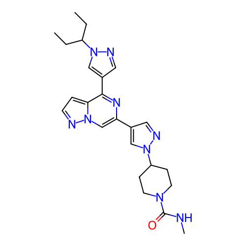 Chemical structure of BindingDB Monomer ID 325372