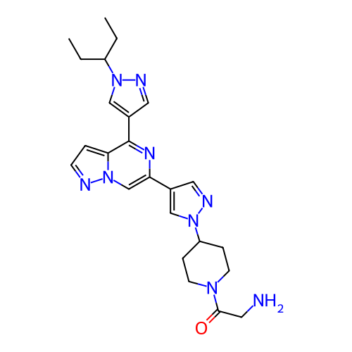 Chemical structure of BindingDB Monomer ID 325374