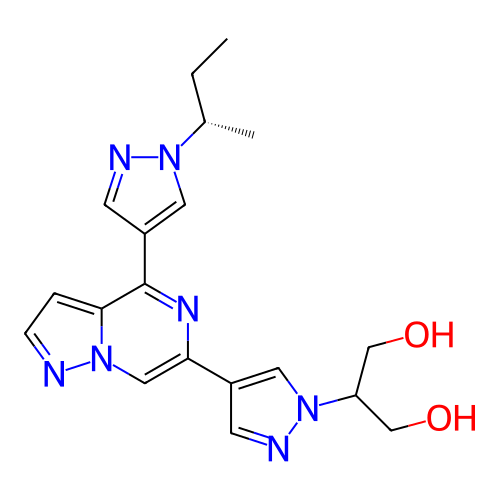 Chemical structure of BindingDB Monomer ID 325422