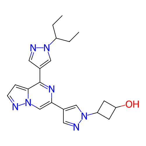 Chemical structure of BindingDB Monomer ID 325457