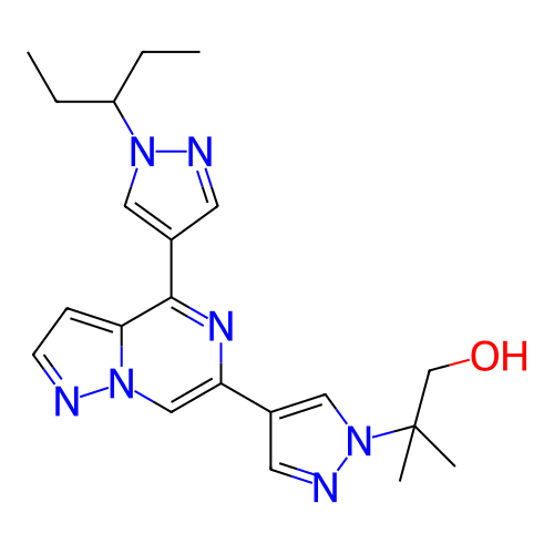 Chemical structure of BindingDB Monomer ID 325462