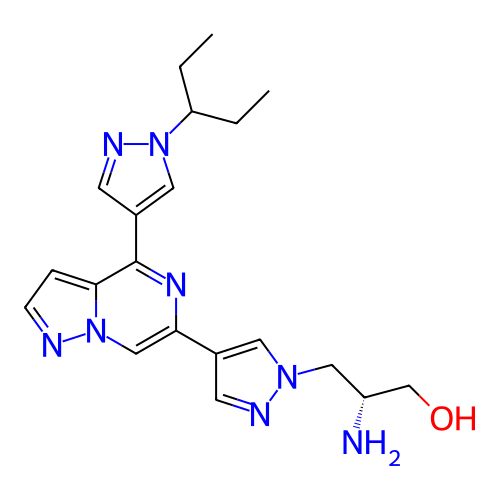 Chemical structure of BindingDB Monomer ID 325468