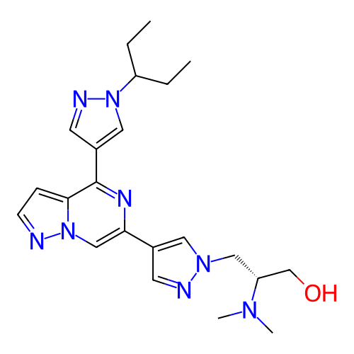 Chemical structure of BindingDB Monomer ID 325469